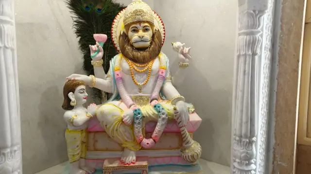 Narsimha murti - Raadhaye Arts murti painting work