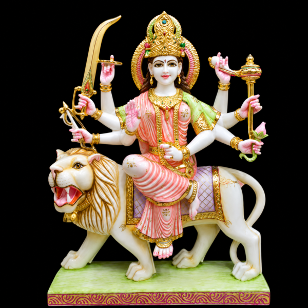 Adi Shakti Maa Durga Marble Murti