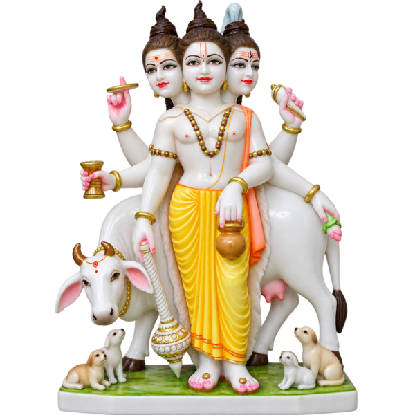 Anasuya Nandan Dattatreya Marble Murti