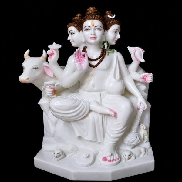 Guru Dattatreya Marble Murti