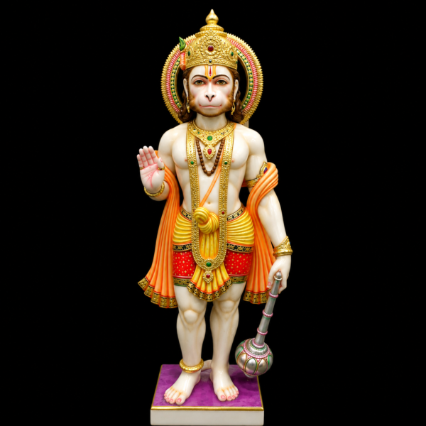 Kesari Nandan Hanuman Ji Marble Murti