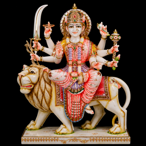 Maa Bhavani Maa Durga Marble Murti