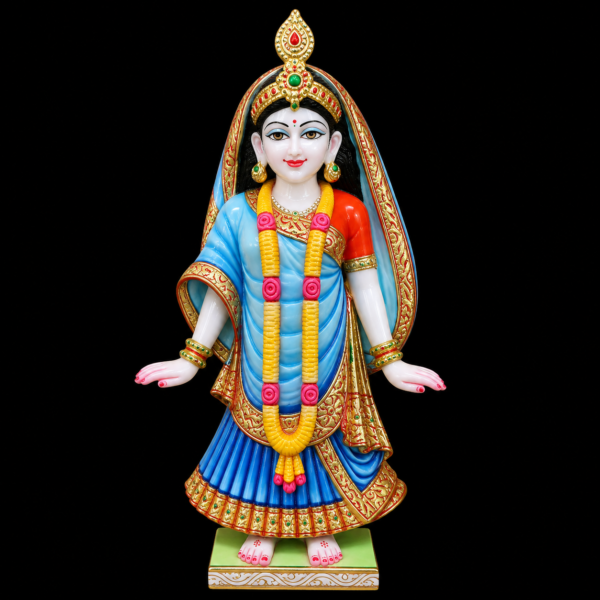 Radha Madhurya Radha Rani Marble Murti