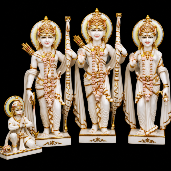 Ram Darbar Marble Murti
