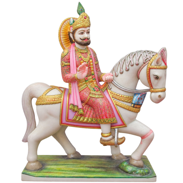 Ramapir Ramdev Ji Marble Murti
