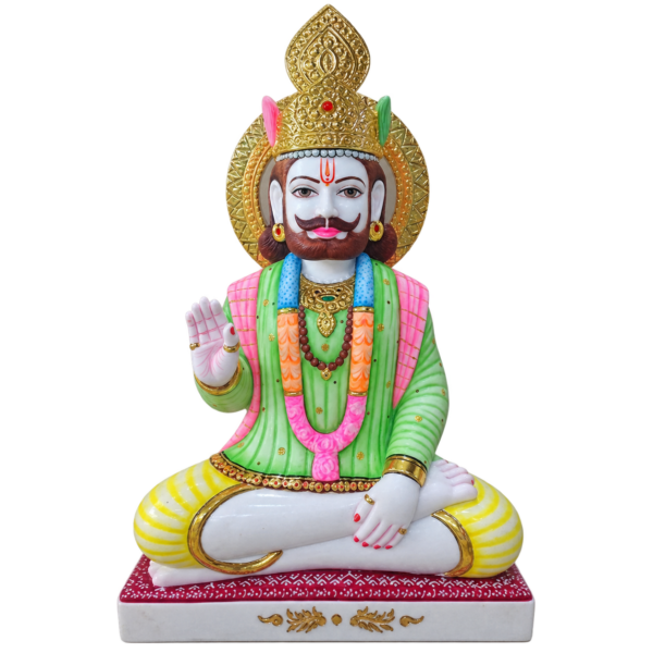 Ramdev Ji Blessing Marble Murti