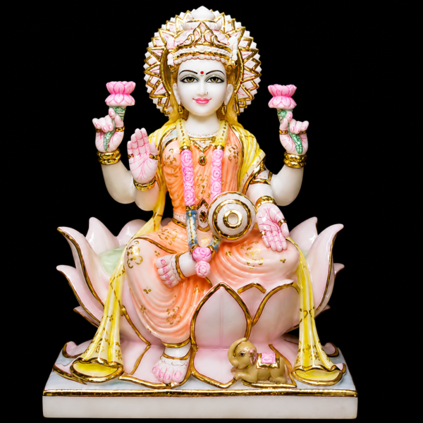 Shri Samriddhi Maa Lakshmi Marble Murti