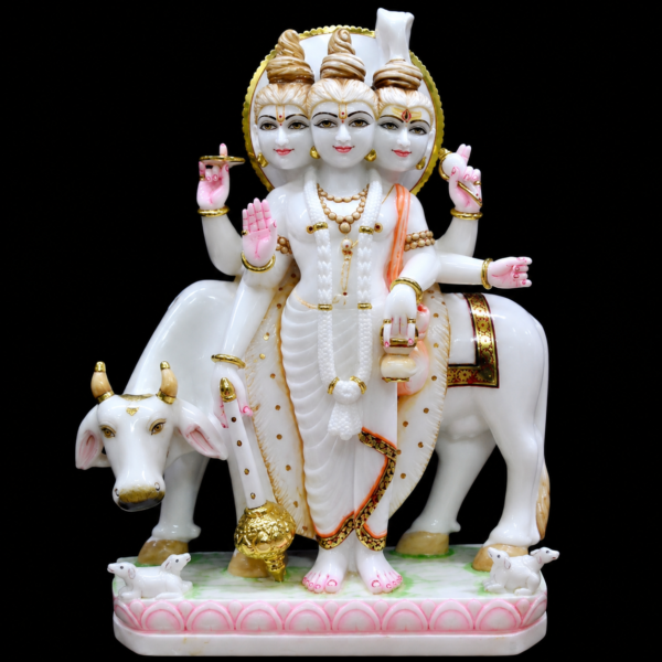 Tridev Dattatreya Marble Murti
