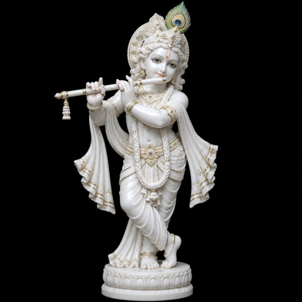 Murli Manohar Krishna Ji Marble Murti