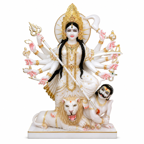 Jagat Janani Maa Durga Marble Murti